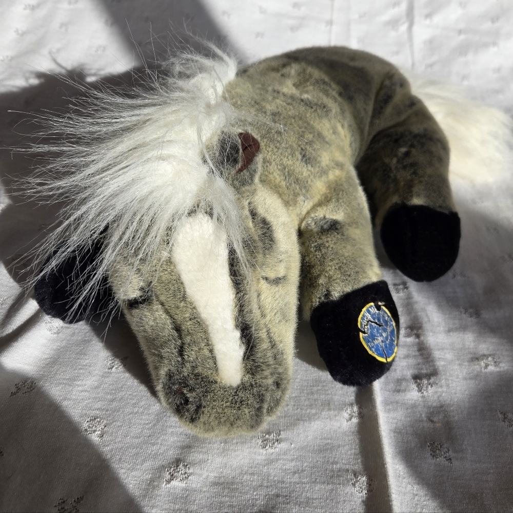 Breyer Snoozing Gray Stuffed Horse - Picture 4 of 4